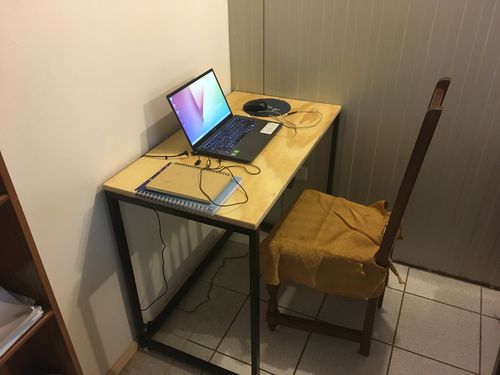 Customer photo review of Escritorio MIMA 90 x 50 Negro