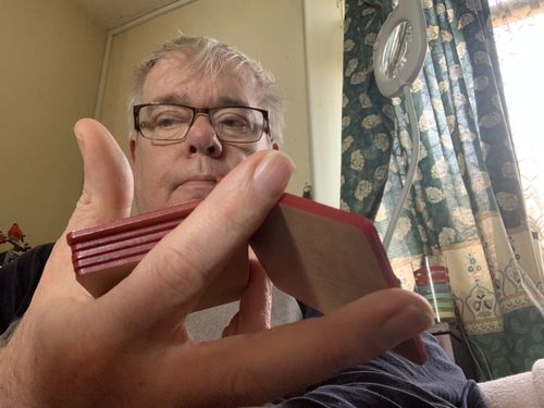 Customer photo review of Pure Cardistry (Red) Training Playing Cards (7 Packets)