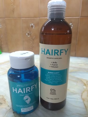 Customer photo review of Vitaminas Hairfy