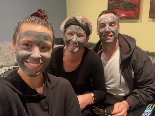 Customer photo review of 2 IN 1 DETOXIFYING EXFOLIATING MASK – CHARCOAL CLAY