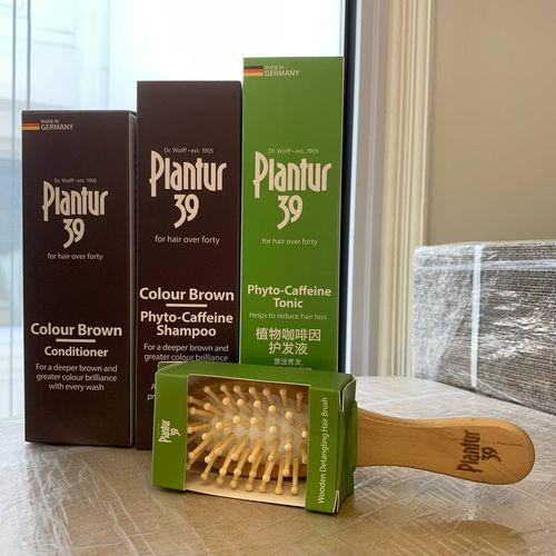 Customer photo review of Plantur 39 Colour Brown Set + Scalp Tonic