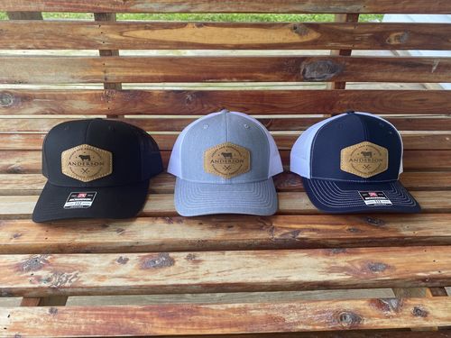 Customer photo review of Richardson 112 Leather Patch Hat