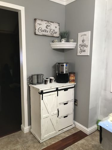 Customer photo review of Coffee Bar Sign