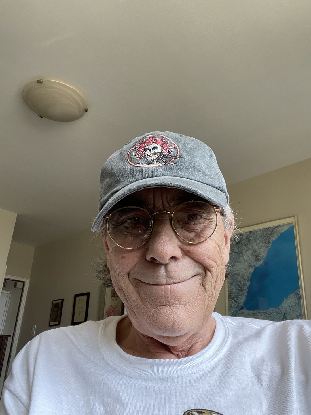 Customer photo review of Grateful Dead Skull and Roses Cap
