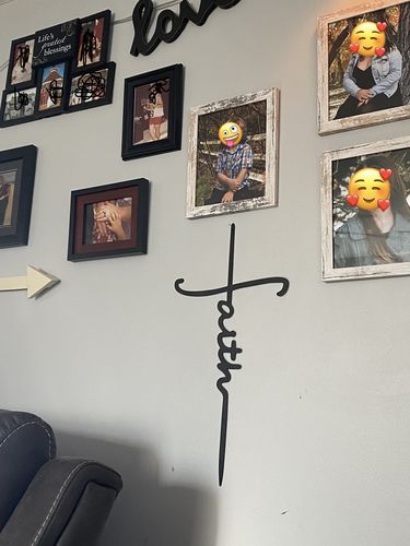 Customer photo review of Faith Cross - Special Offer