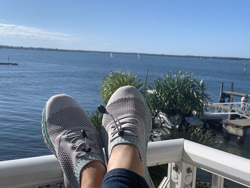Customer photo review of Aleader Women's Xdrain Classic Knit Water Shoes