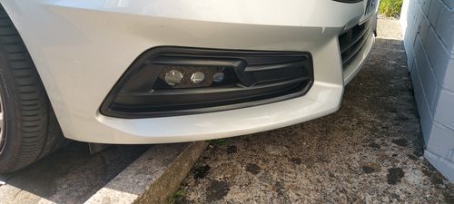 Customer photo review of Focus ST MK3.5 "Triple O" Style Fog Light Armour
