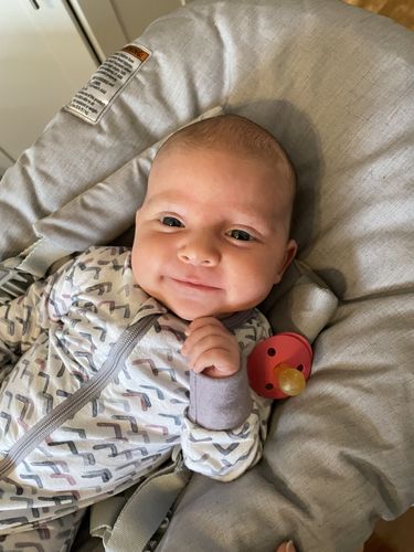 Customer photo review of Lavender Peaks Bamboo Sleeper