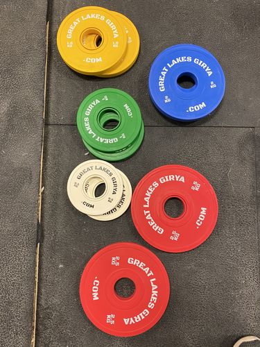 Customer photo review of Fractional Plate set - Rubber coated