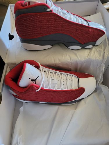 Customer photo review of Air Jordan 13 Retro 'Red Flint