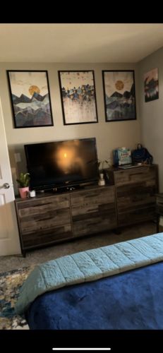 Customer photo review of Geometric Sun Landscape