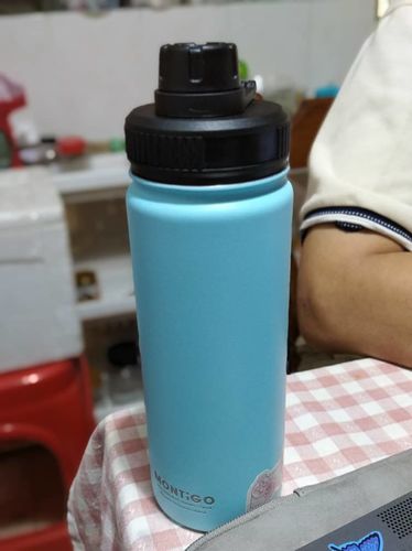 Customer photo review of (2-Pack Bundle) 18oz Ace bottle 530ml - Sky Blue/Black