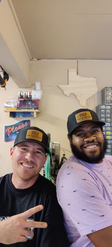 Customer photo review of Richardson 112 Leather Patch Hat