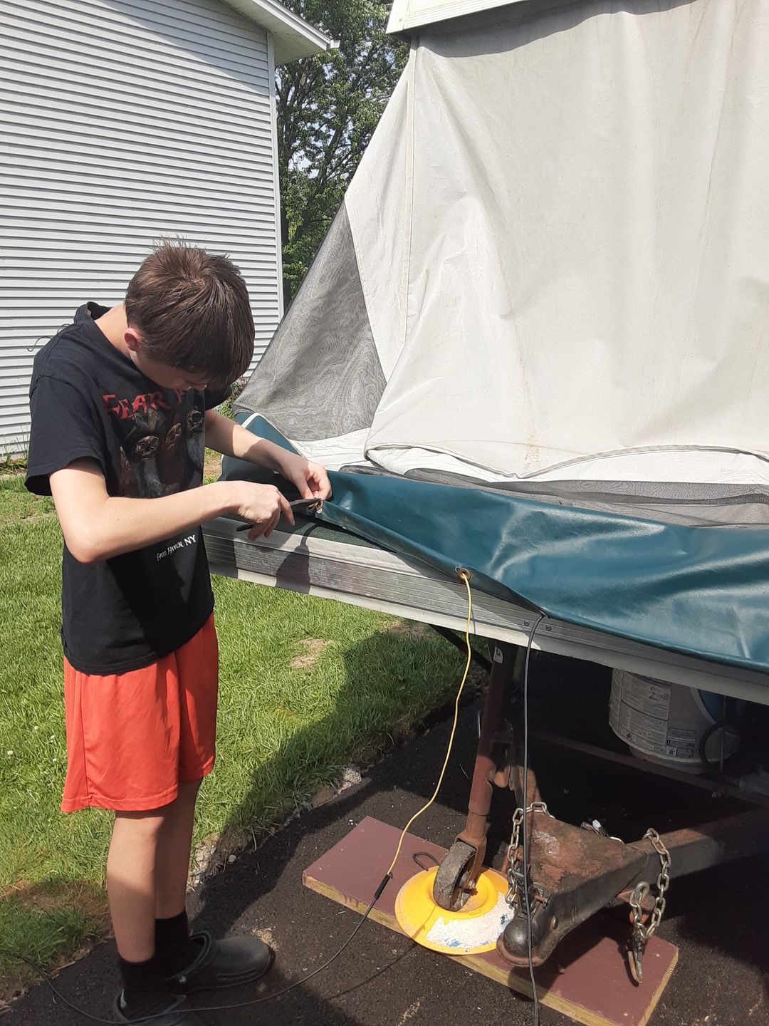 Customer photo review of Shock Cord Kit