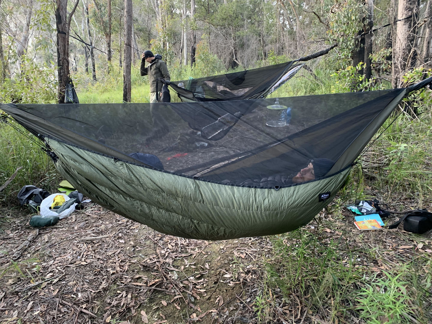 Customer photo review of Ultralight Underquilt
