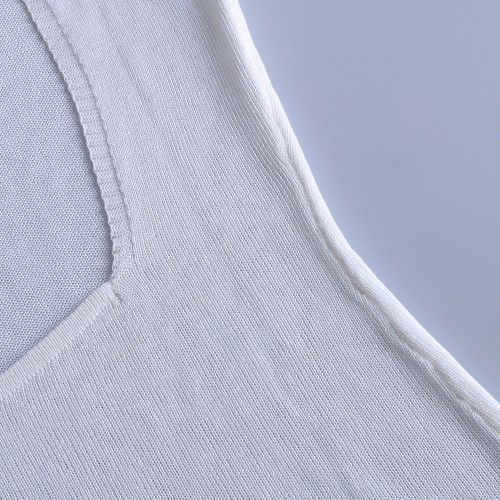 Customer photo review of See-through Solid Color Long Sleeve Sweater Mini Dress