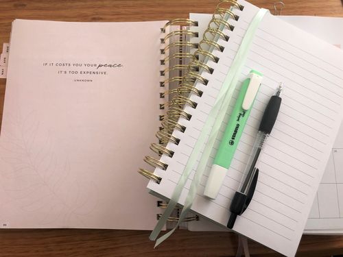 Customer photo review of Notebook Double Bundle