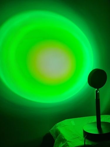 Customer photo review of Sunset LED Lamp Projector