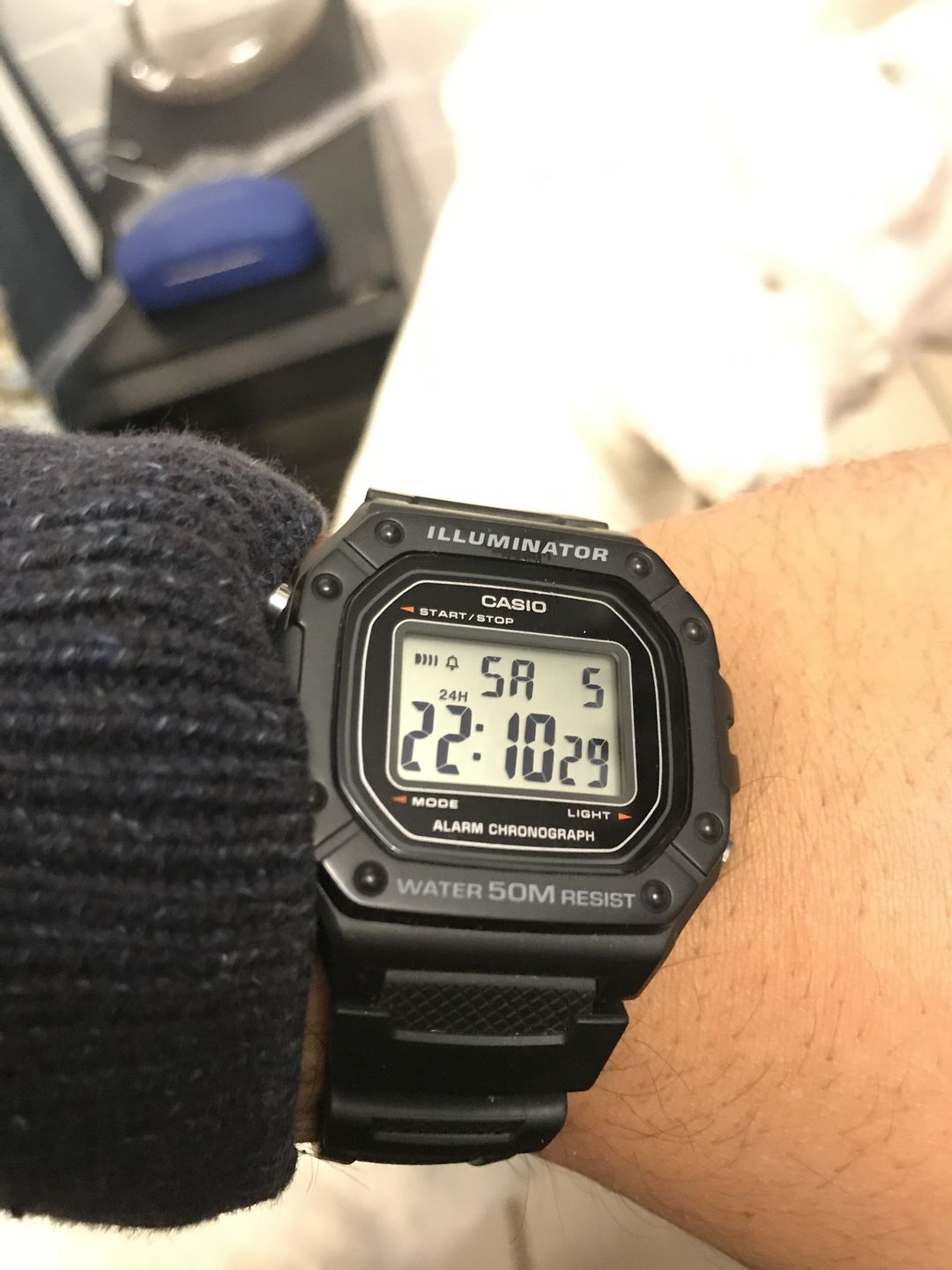 Customer photo review of Reloj Casio Vintage W-218H-1AVDF Negro