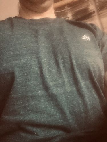 Customer photo review of Herren Shirt Stick - Heather Green (🌲)