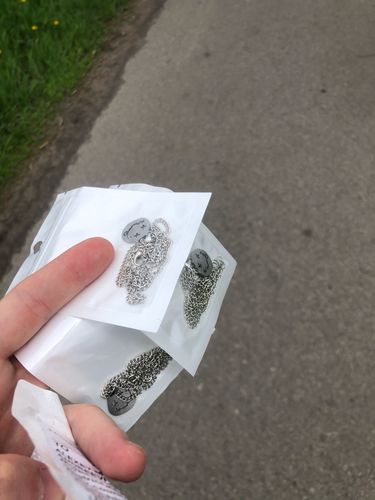 Customer photo review of Omirad Smiley Face Necklace