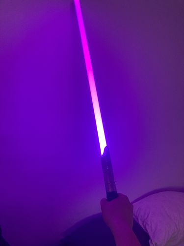 Customer photo review of Council | Color changing Saber