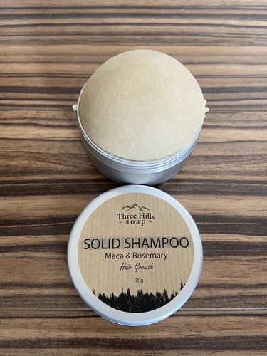 Customer photo review of Shampoo Bar for Hair Growth – Maca and Rosemary