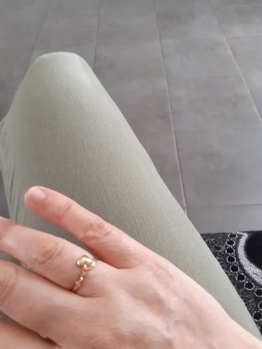 Customer photo review of Bague Loona - Coeur Médaille Plaqué Or