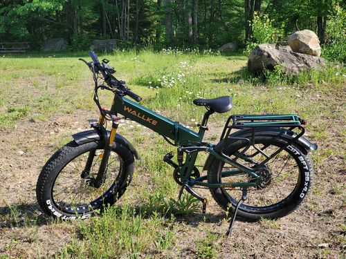 Customer photo review of 2025 Wallke X3 Max Folding 2800W Electric Bike