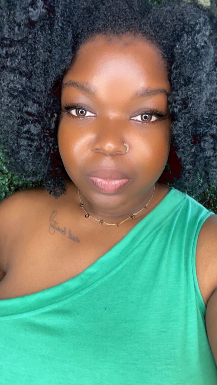 Customer photo review of WORTHY NECKLACE | SILVER & GOLD