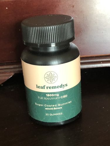 Customer photo review of 1500mg CBD Gummies mixed flavors