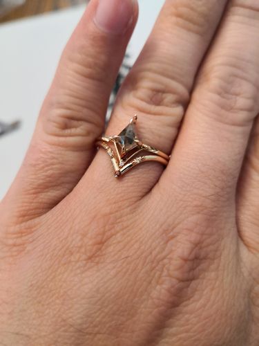 Customer photo review of Engagement_Kite Rutilated Quartz Ring