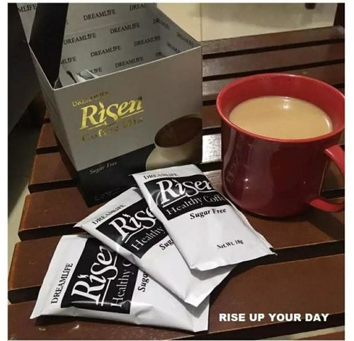 Customer photo review of 1 BOX RISEN COFFEE (10 SACHETS)