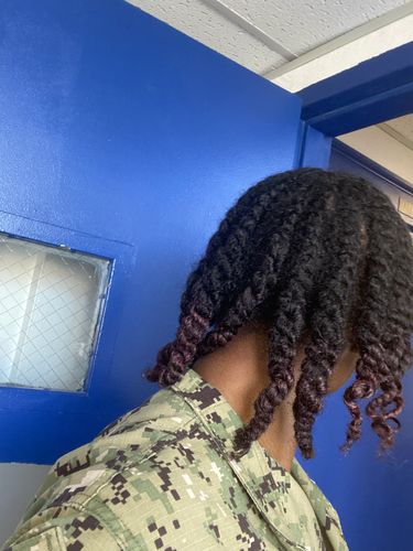 Customer photo review of Get Hued - Cranberry