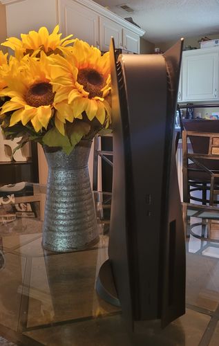 Customer photo review of PS5 Matte Black Middle Skin
