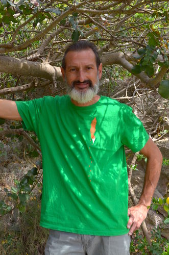 Customer photo review of FUCHS SPUR VERTIKAL - Bio Herren Shirt