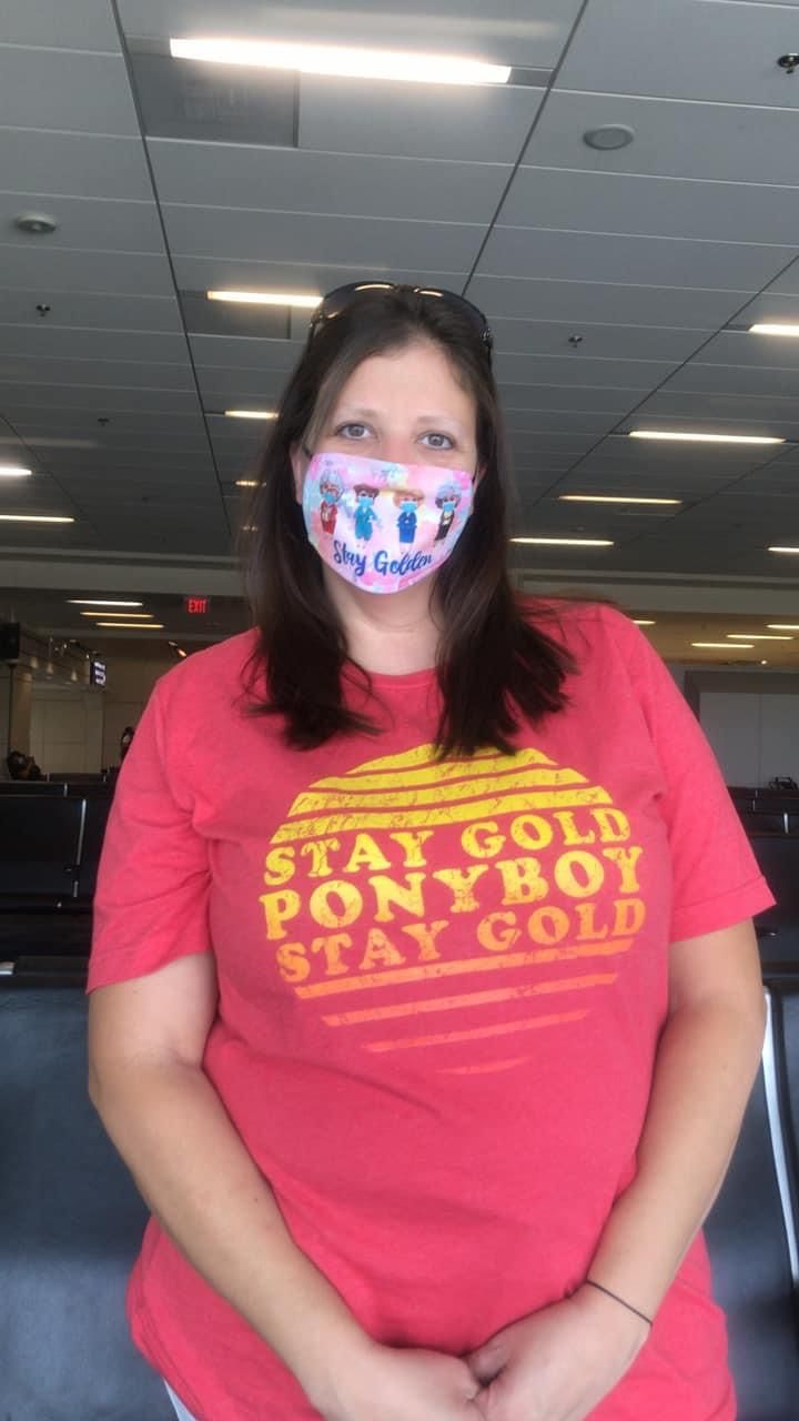 Customer photo review of Stay Gold Ponyboy Men's/Unisex Super Soft Tee