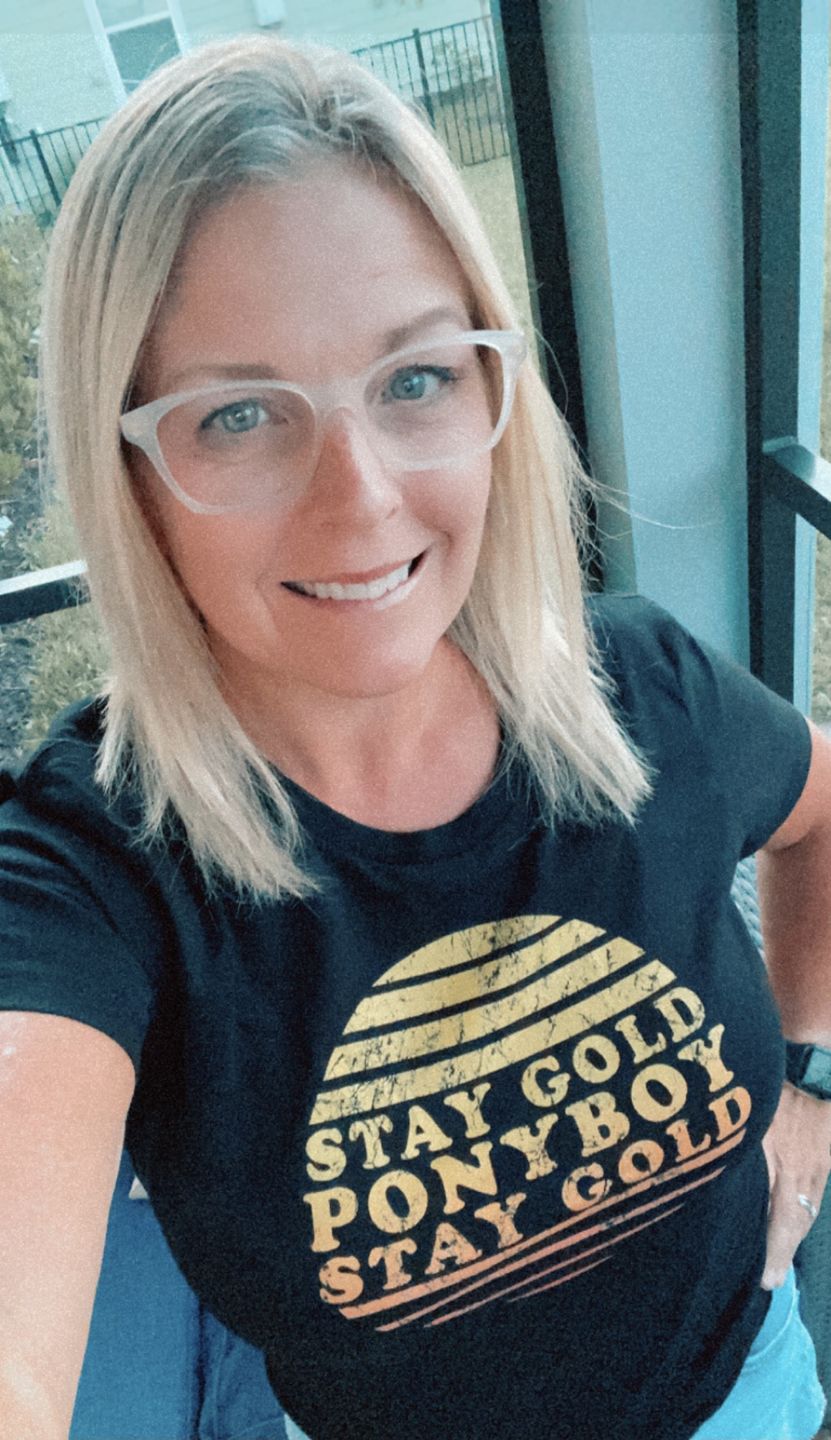 Customer photo review of Stay Gold Ponyboy Women's Boyfriend Tee
