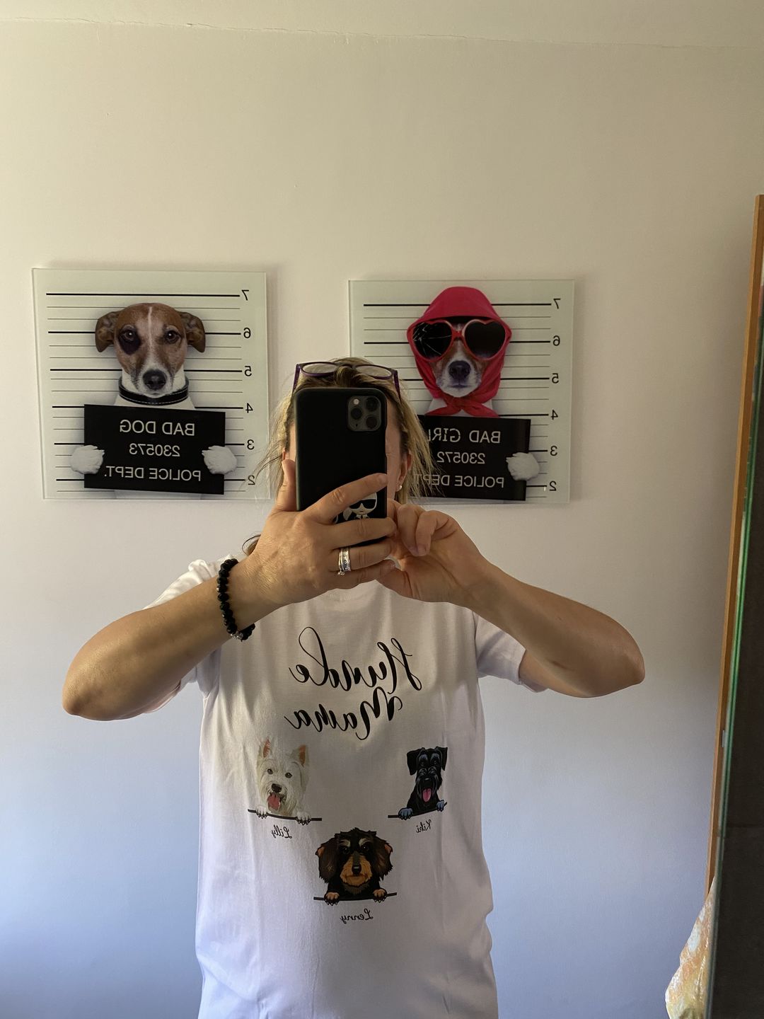 Customer photo review of Haustiereltern - Individuelles T-Shirt