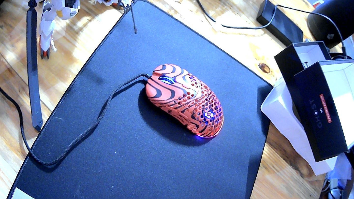 Customer photo review of Ghost M1 - PEWDIEPIE Gaming Mouse