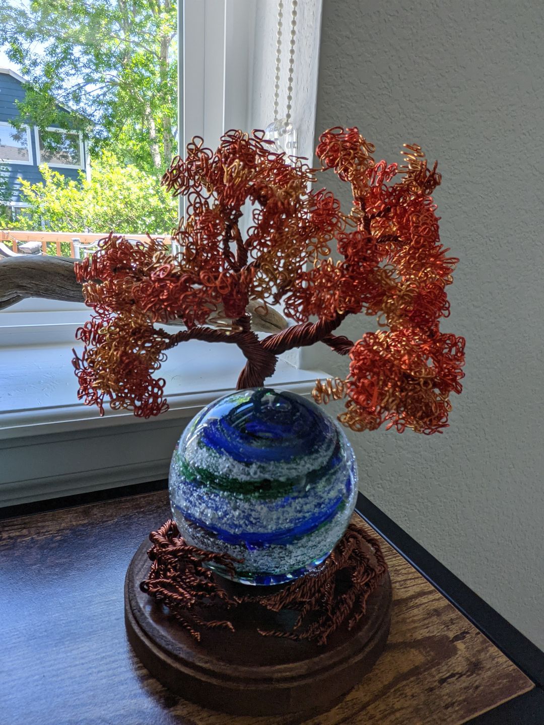 Customer photo review of Autumn Sunshine Tree Of Life with Tranquil Swirl