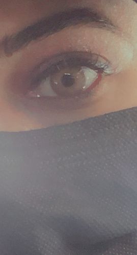 Customer photo review of SL70 Gray Contact Lenses(12 months wear)