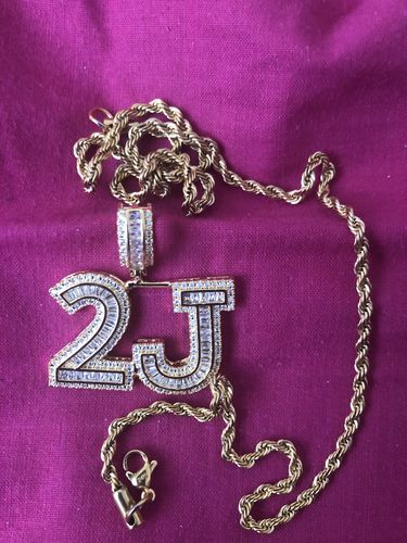 Customer photo review of PENDENTIF PERSONNALISÉ. - BAGUETTE