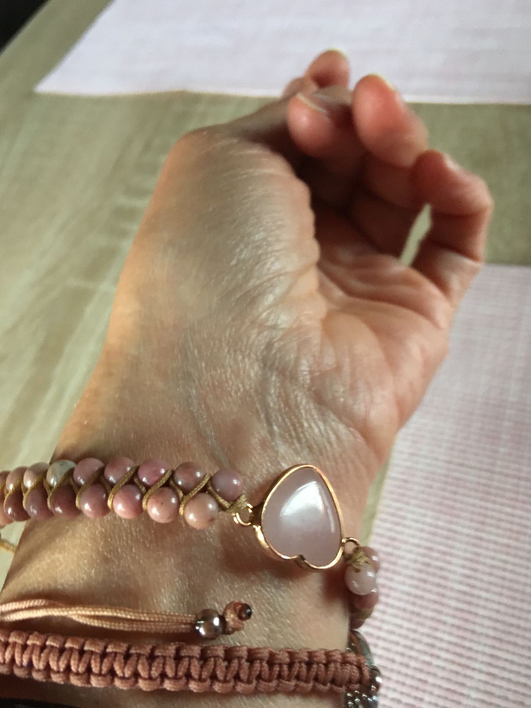 Customer photo review of BEDINGUNGSLOSE LIEBE Armband