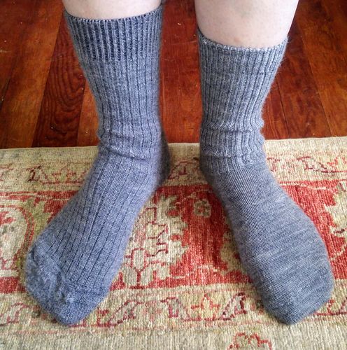 Customer photo review of J.B. Field's Casual "Wool Weekender" 96% Merino Wool Sock