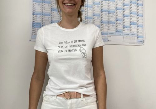 Customer photo review of Meine Rolle - Bio Shirt Damen