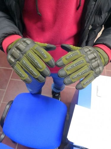 Customer photo review of NaturVibes Taktische Outdoor-Handschuhe 2.0