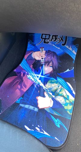 Customer photo review of Giyu Tomioka Car Floor Mats Custom Demon Slayer: Kimetsu no Yaiba