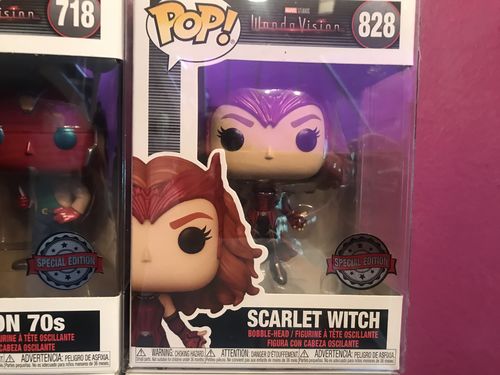 Customer photo review of 828 FUNKO POP Marvel : Scarlet Witch - WandaVision (special edition)