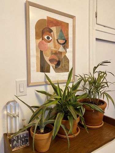 Customer photo review of Face 1 Art Print by Justina Blakeney®